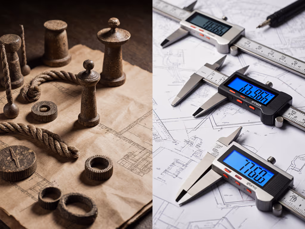ancient_to_modern_metrology_tools_transition