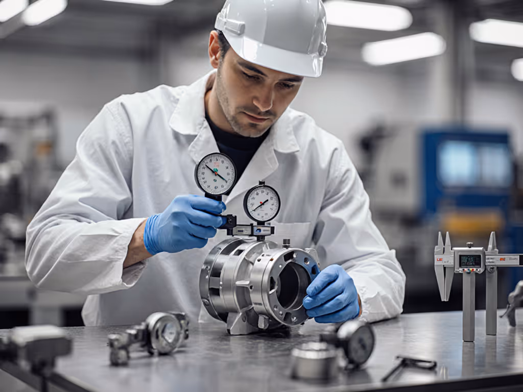 aerospace_calibration_technician_using_tools_on_aircraft_component