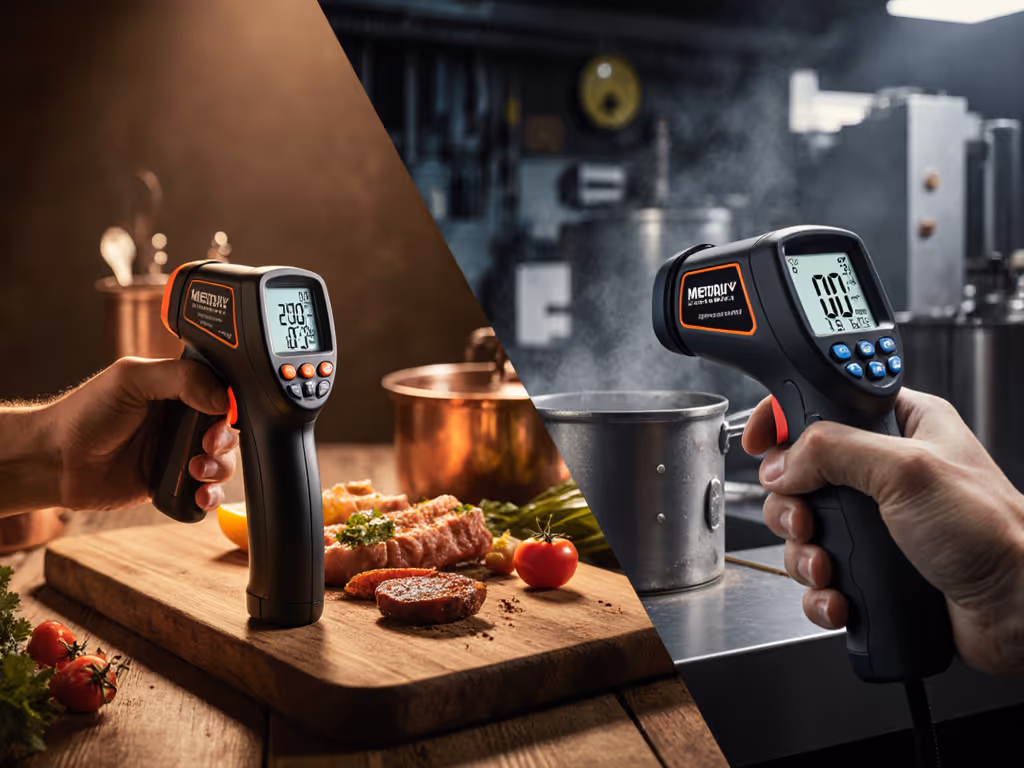 Cooking vs Industrial IR Thermometers: Truth Behind the Specs