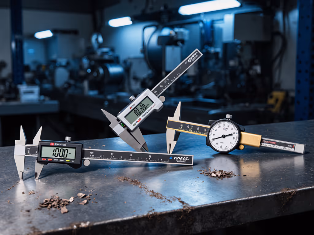 Digital vs Dial vs Vernier Calipers: Pick Right for Tough Shops