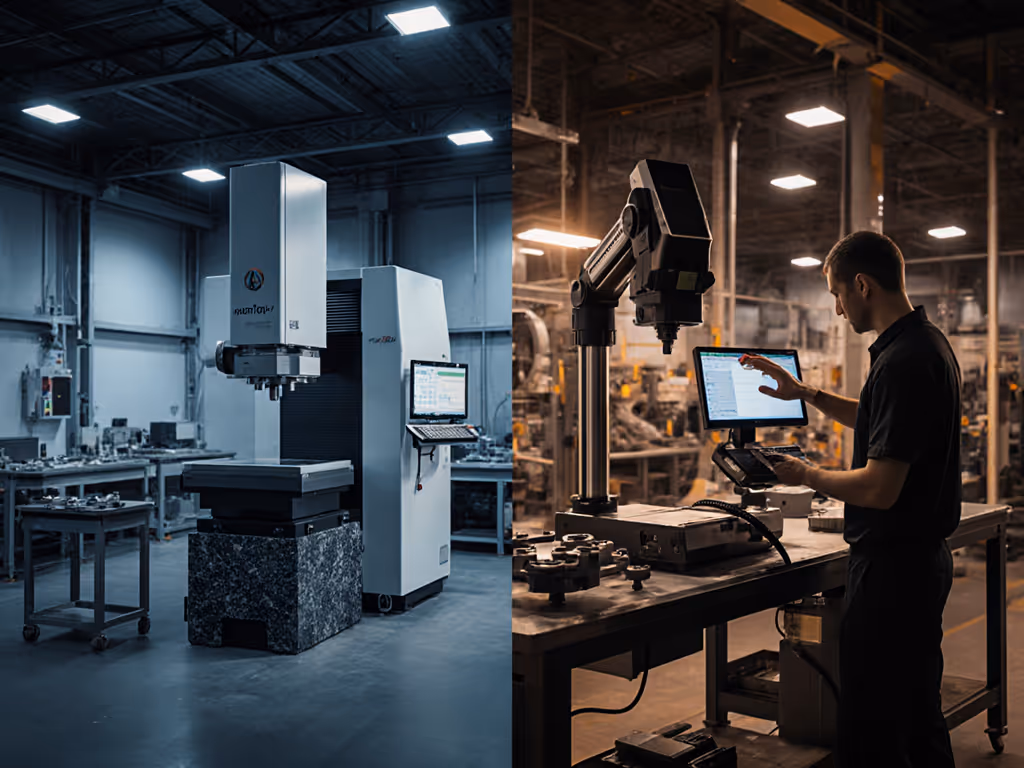 Fixed vs Portable Metrology Systems: True Cost of Ownership