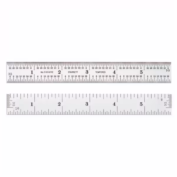 Starrett C604RE-6 Steel Rule