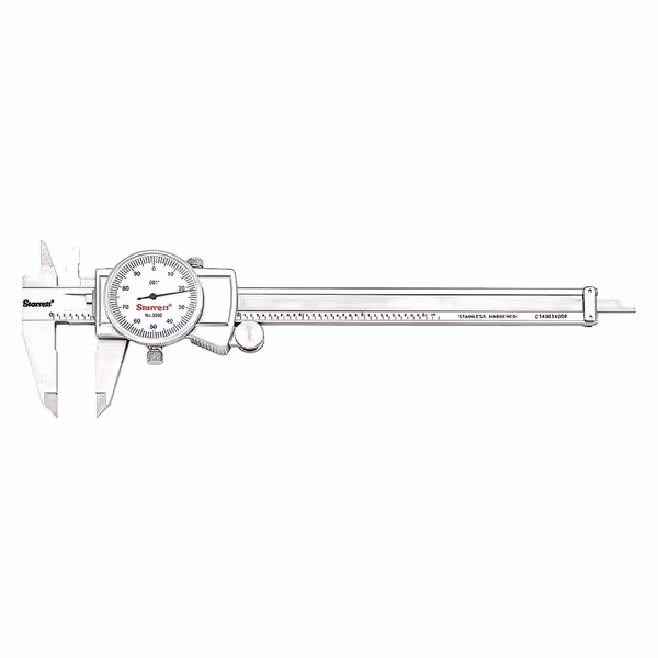 Starrett Dial Caliper - 0-6", .001" Accuracy