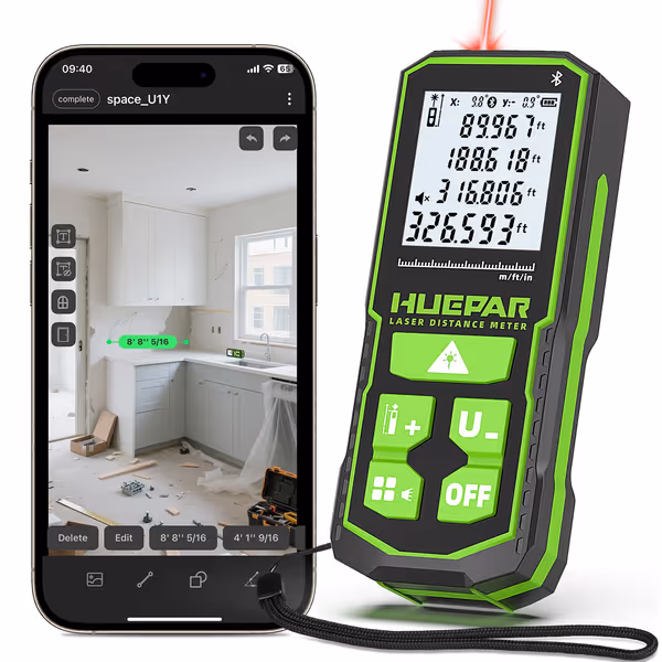 Huepar 330Ft Rechargeable Laser Measure